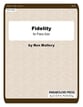 Fidelity piano sheet music cover